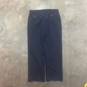 Vintage polo Ralph Lauren navy blue men's Ethan chino pants‎